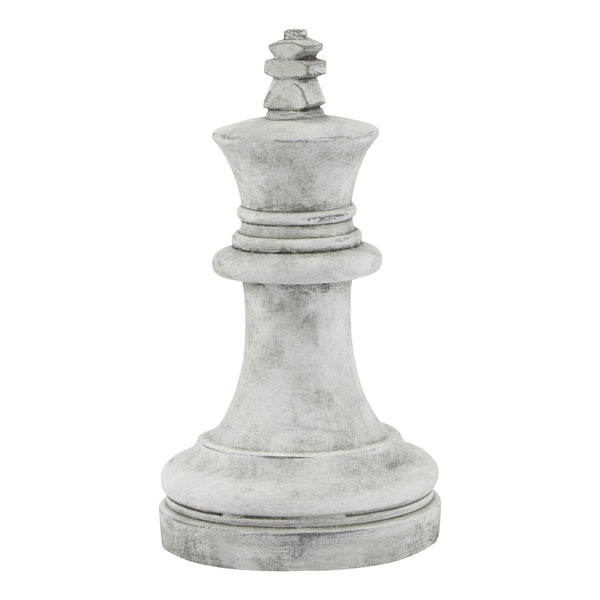 Amalfi Grey King Chess Piece