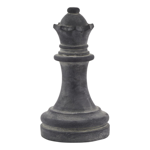 Amalfi Grey Queen Chess Piece